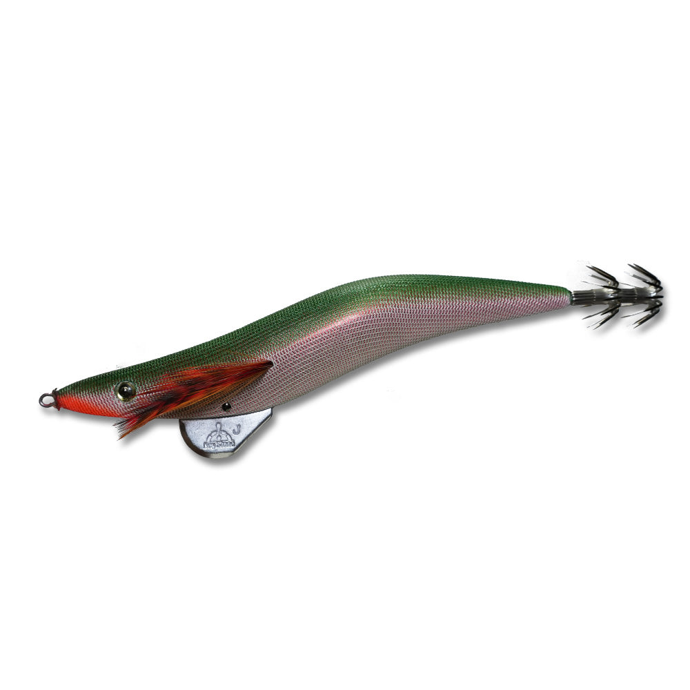 エギ大分プラプラ 5.0号(41g) レッドベースグリーン