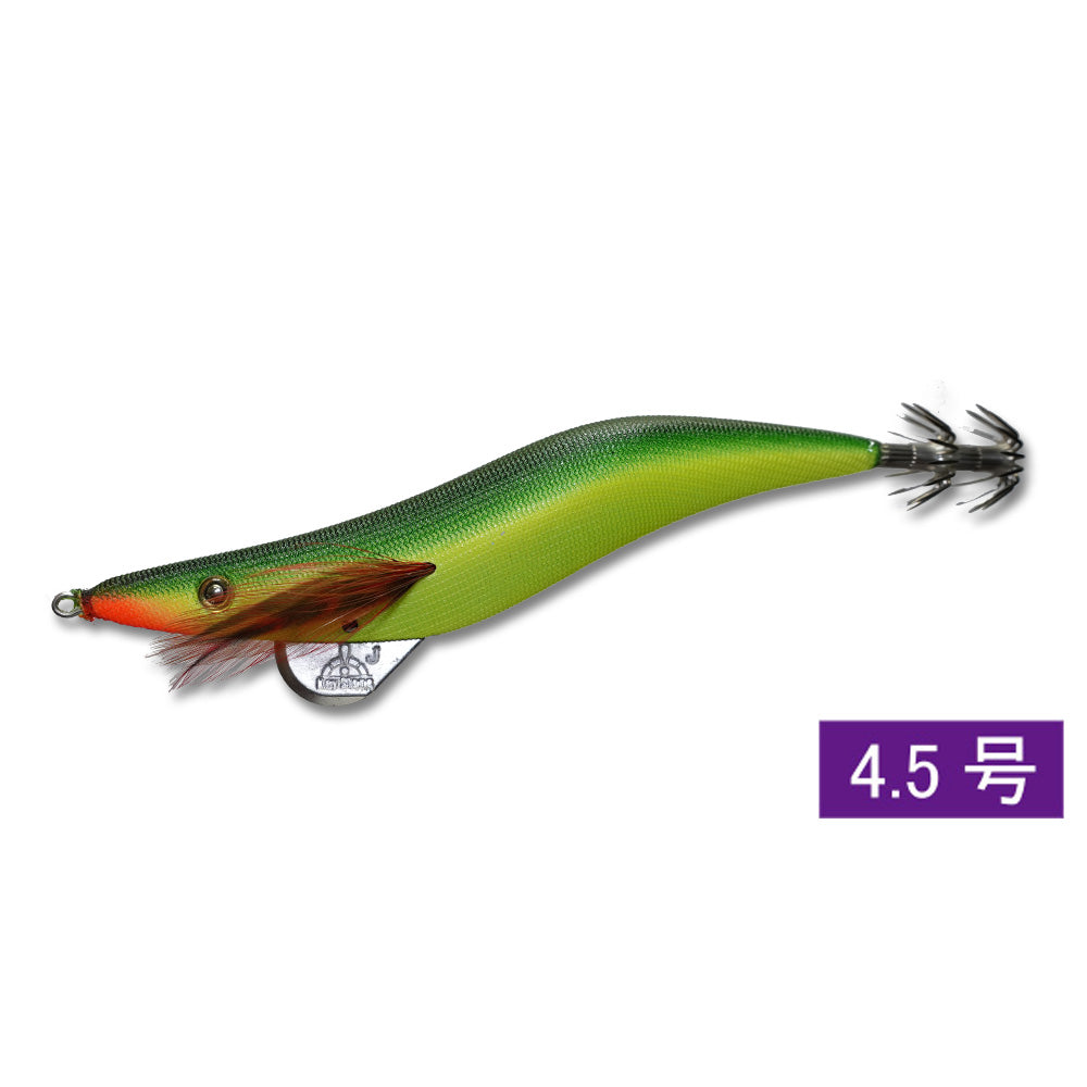 エギ大分プラプラ 4.5号(31g) イエローグローグリーン