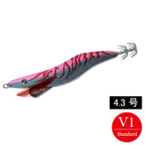 エギシャープα 4.3号V1 (24g) パープルピンクグロー赤侍レッド