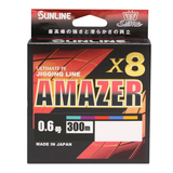 【サンライン】アメイザー X8 0.6号300m 15lb 6.8kgMAX【SUNLINE】