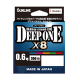【サンライン】 ディープワン X8 0.6号300m 14lb 6.4kgMAX【SUNLINE】