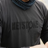 KEYSTONE ロゴ ドライシルキータッチロングスリーブTシャツ
