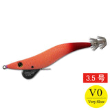 【邪道エギ】早福型 邪道編 3.5号V0(15g) オレンジグローレッド