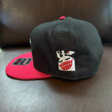 【Akasamurai Action】 AKキャップ ブラック×レッド(白ロゴ)