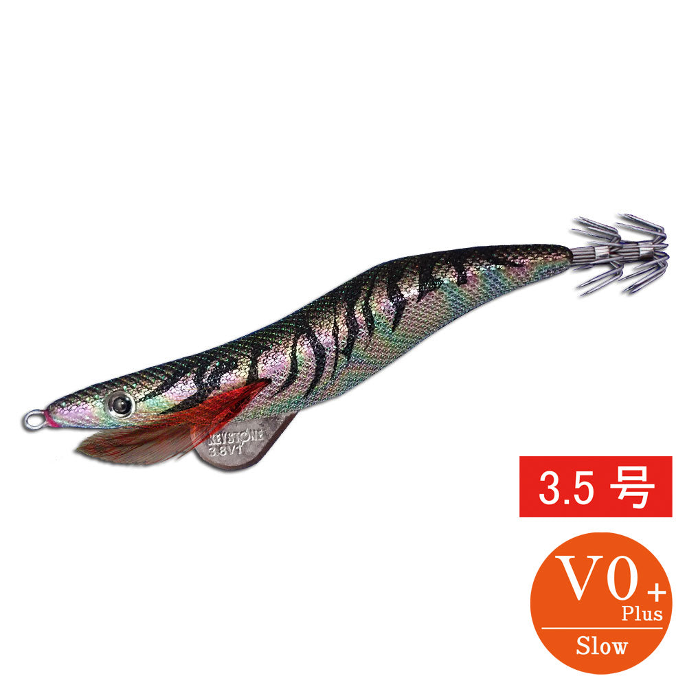 エギシャープ 3.5号V0＋（16g） 赤侍ブラウンタイガー – Keystone