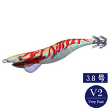 エギシャープ 3.8号V2(24g) 赤侍ゴールドキング