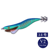 エギシャープ 3.8号V2(24g) グリーンアジベースブルー