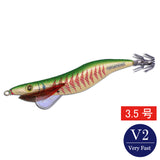 エギシャープ 3.5号V2(20g) ゴールドアジベースグリーン