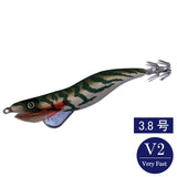 エギシャープ 3.8号V2(24g) リアルホロゴールドベースオリーブ