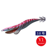 エギシャープ 3.8号V1(19g) パープルピンクグロー赤侍レッド