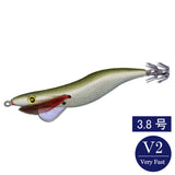 エギシャープ 3.8号V2(24g) リアルベイトオリーブ