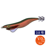 エギシャープ 3.8号V0+(18g) レッドグリーンベースグリーン