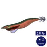 エギシャープ 3.8号V2(24g) レッドグリーンベースグリーン