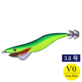 エギシャープ 3.8号V0(17g) イエローグローベースグリーン