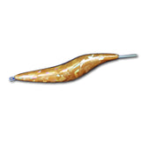 【ハンドメイドパーツ】硬質発泡ウレタン エギボディ クラッシュゴールド下地 3.5号 V1(スタンダード)