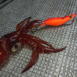 モンローエギ 2.5号 夜焚きチューン オレンジグローレッド