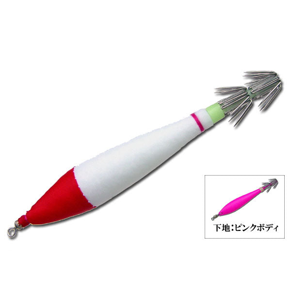 ビビンスッテ ピンクボディ 4.0号TV2 赤白 【1パック2本入り】