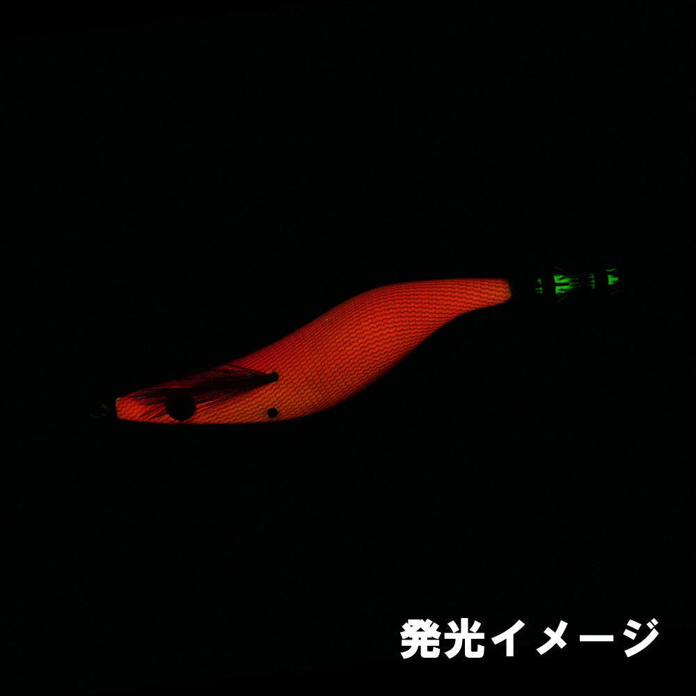 モンローエギ　2.5号　夜焚き/まったりチューン　フルピンクグロー