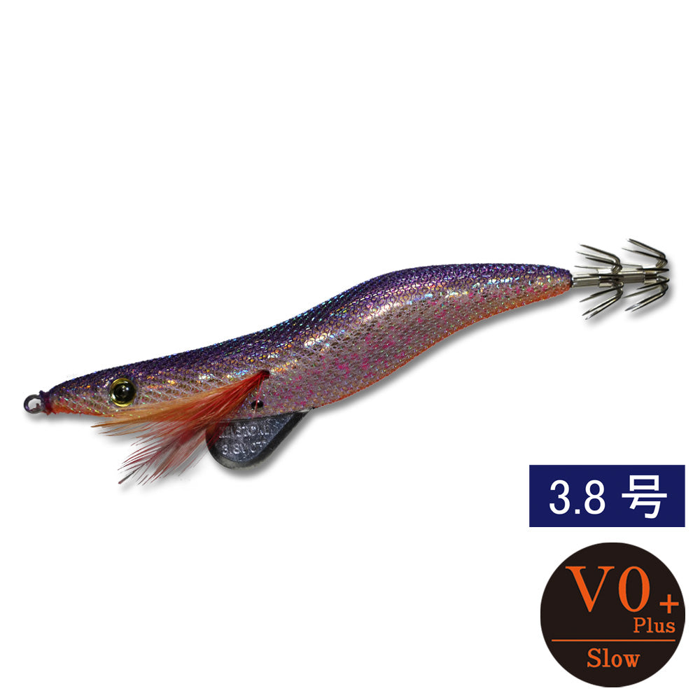 【2026GWプレゼントキャンペーン】エギシャープ 3.8号V0+ 紅AZUMA