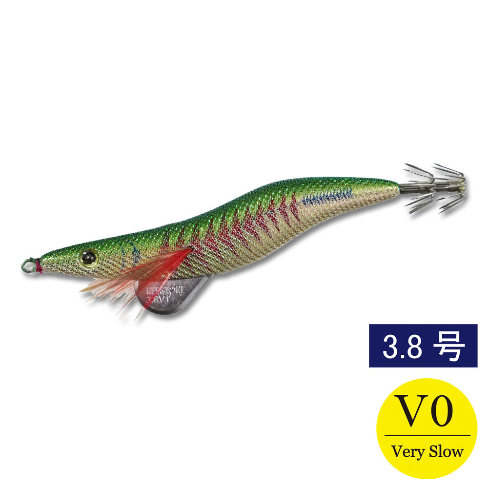 egisharp 3.8V0 (17g) gold aji base green