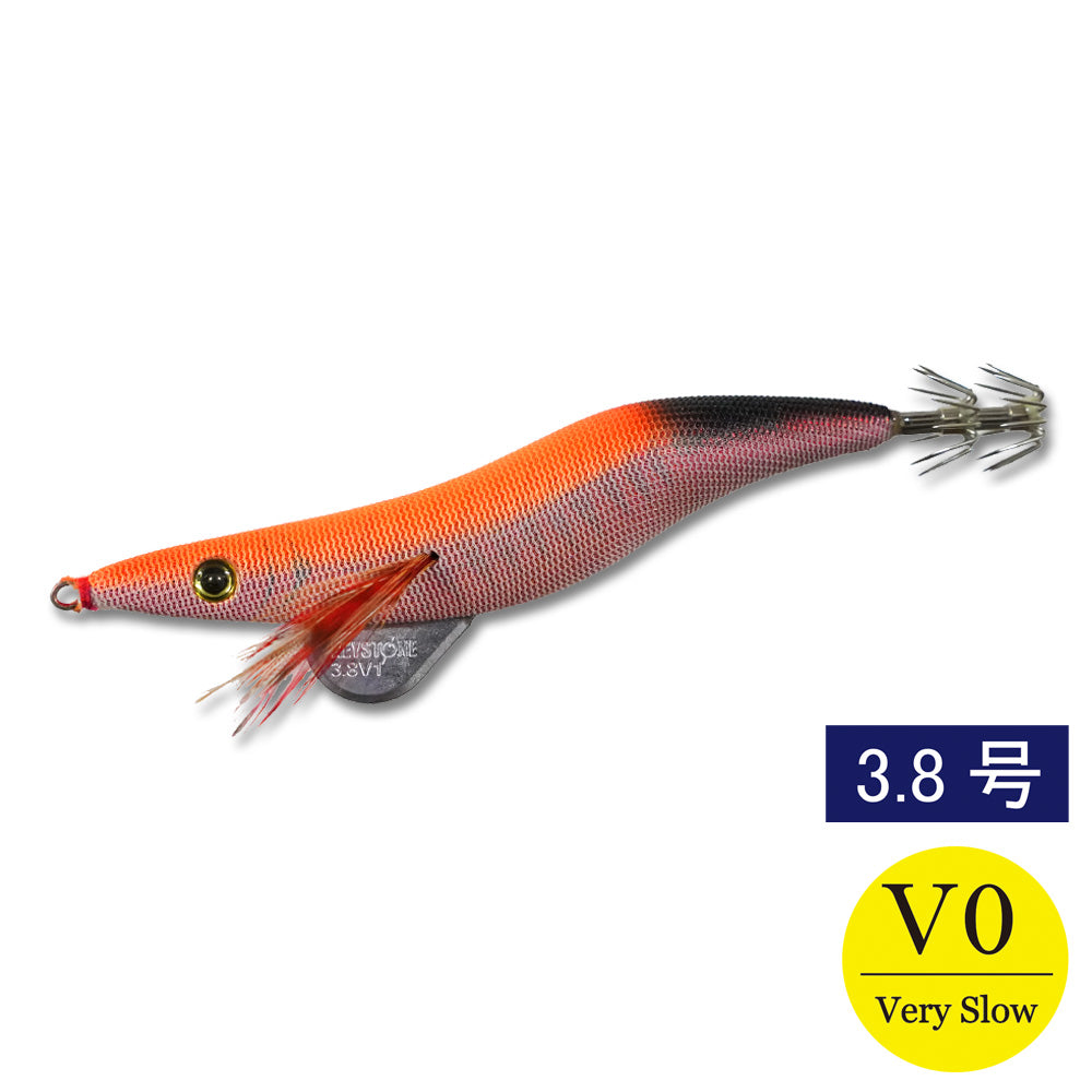 エギシャープ　3.8号V0（17g）　BGオジサンオレンジ