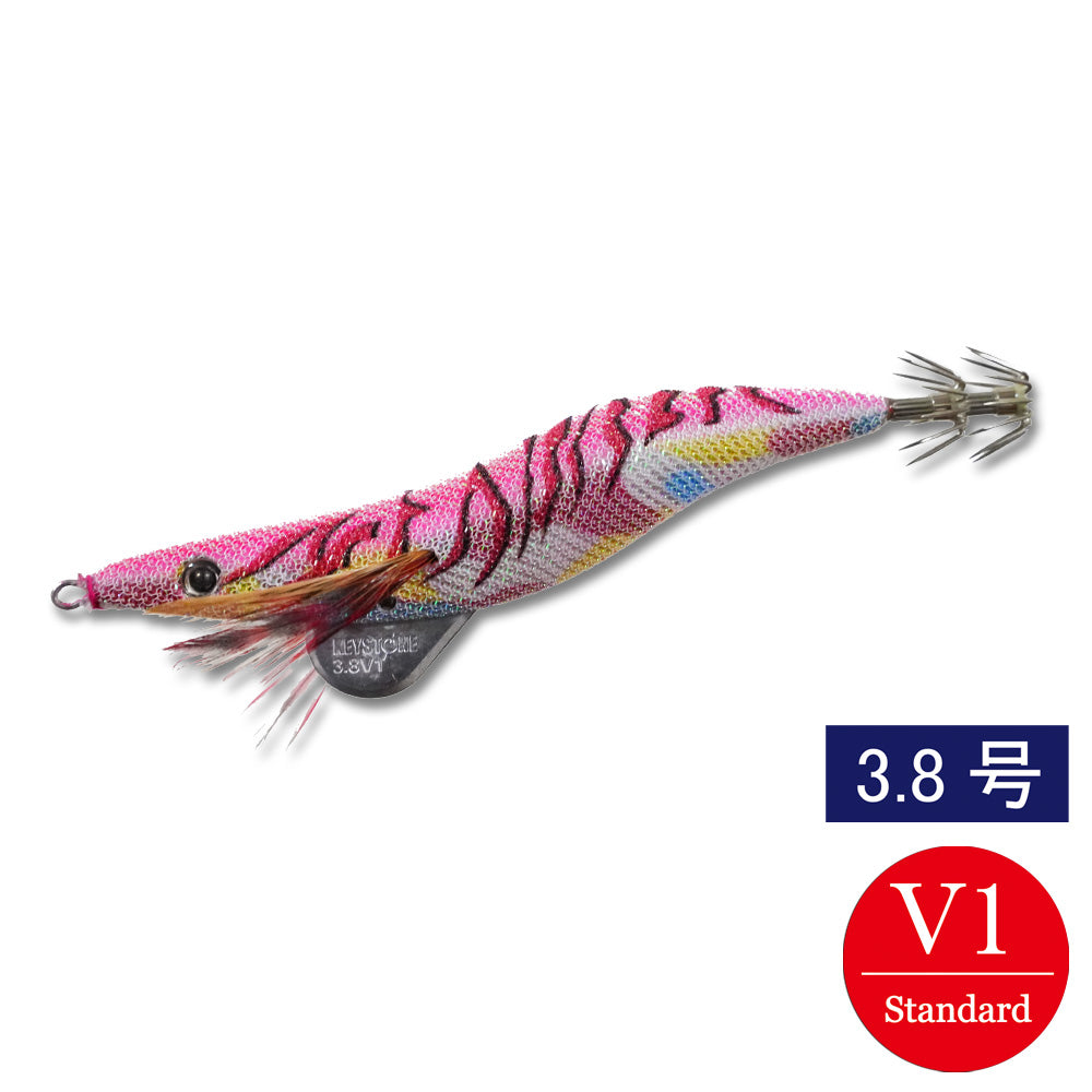 egisharp 3.8V1 (19g) marble pink glow akasamurai red