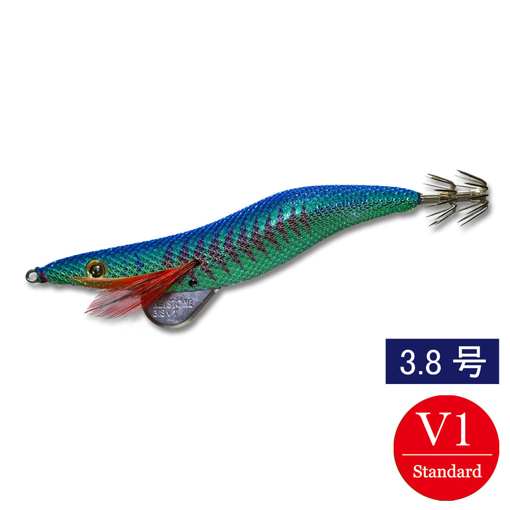 egisharp 3.8V1 (19g) green aji base blue