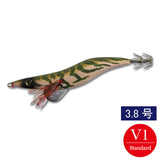 エギシャープ　3.8号V1（19g）　リアルホロゴールドベースオリーブ