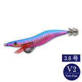 エギシャープ　3.8号V2（24g）　ピンクアジベーススカイブルー