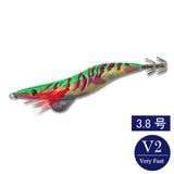 エギシャープ　3.8号V2（24g）　赤侍グリーンキング