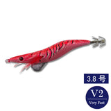 エギシャープ　3.8号V2（24g）　赤侍レッドキング