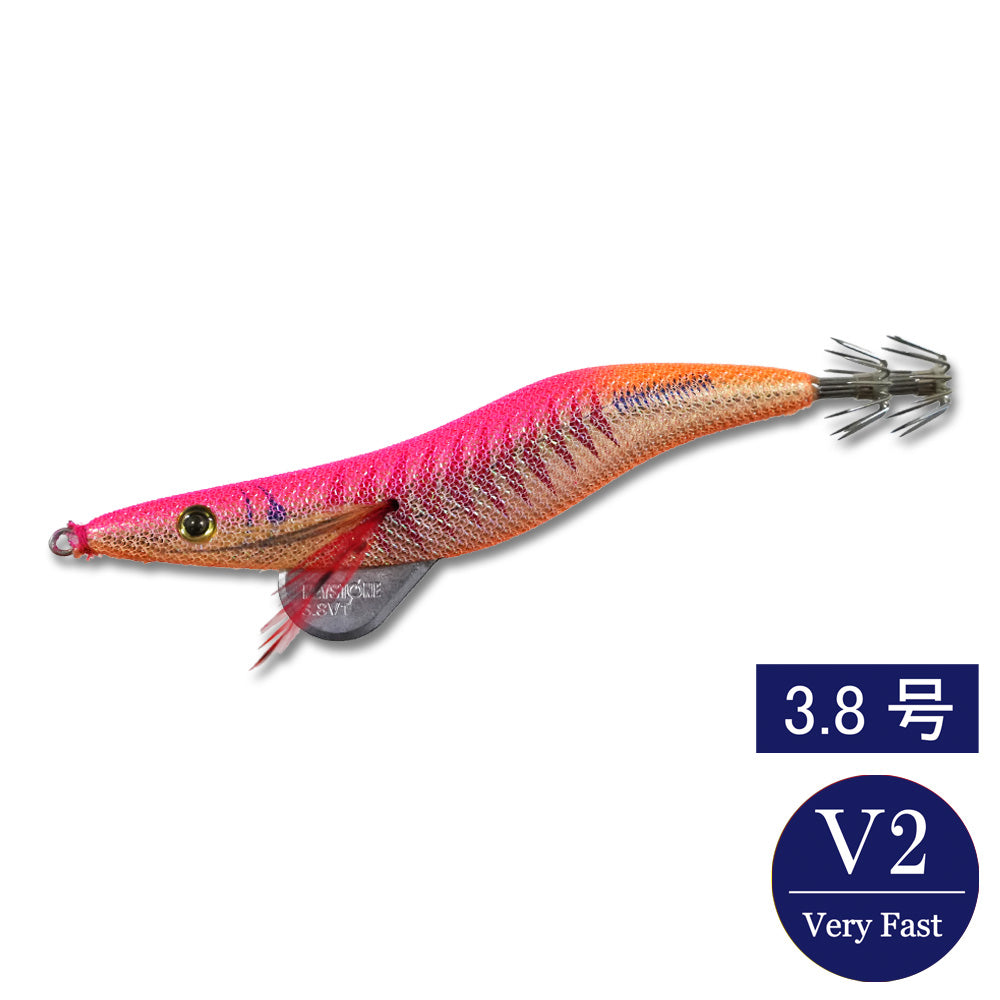 egisharp 3.8V2 (24g) gold aji base pink