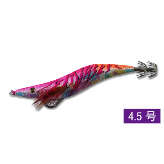 エギ大分プラプラ　4.5号(31g)　メタリカルマーブルピンク