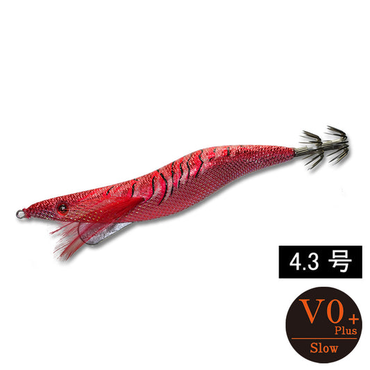 エギシャープα　4.3号V0＋(23g)　赤侍レッドキング