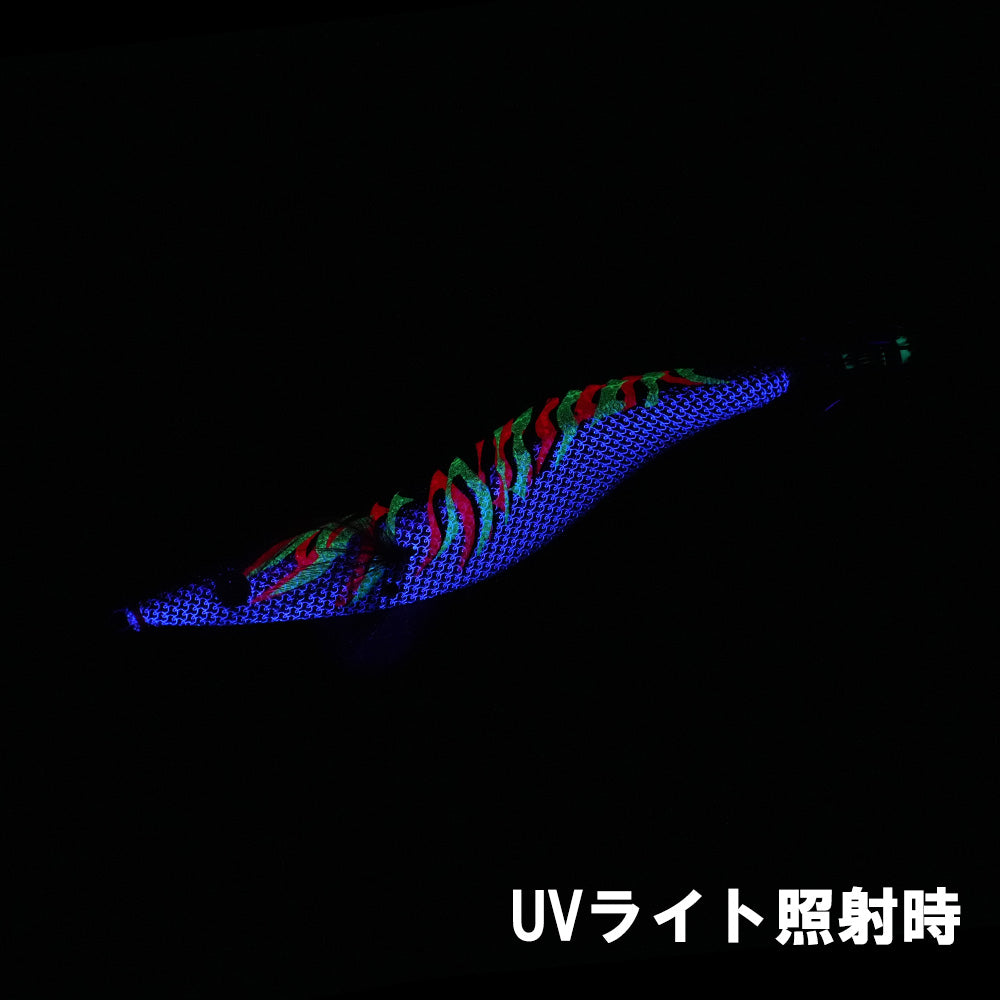 エギシャープα　4.3号V0＋(23g)　赤侍レッドキング