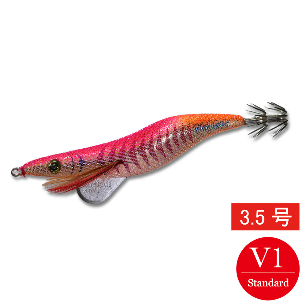 エギシャープ　3.5号V１（17g）　ゴールドアジベースピンク