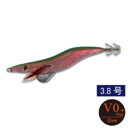 エギシャープ　3.8号V0＋（18g）　ギャラクシーグローグリーン