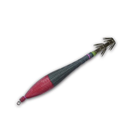 KS鉛スッテ　8号(30g)夜光（R2）　赤みどり×オーロラ　【1パック1本入り】