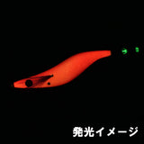 【スタッフ厳選オモリグセット】モンロー夜焚きまったり2.5号オレンジグローレッド/モンロー夜焚き2.5号 ブラックエディション レッドUVGGブラック