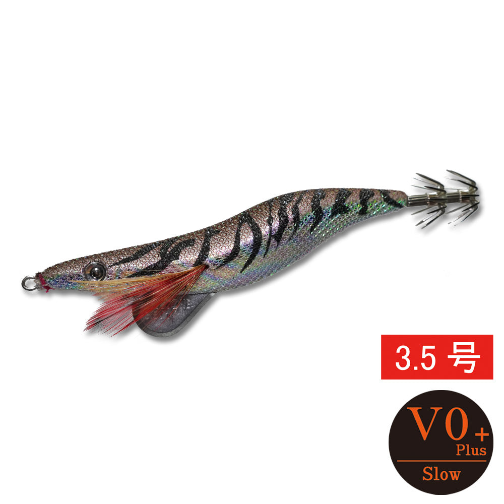 エギシャープ　3.5号V0＋（16g）　赤侍ブラウンタイガー