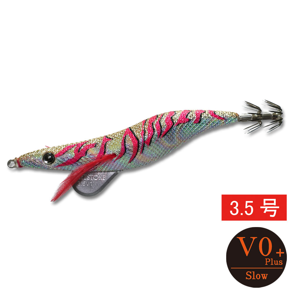 エギシャープ　3.5号V0＋（16g）　赤侍ゴールドキング