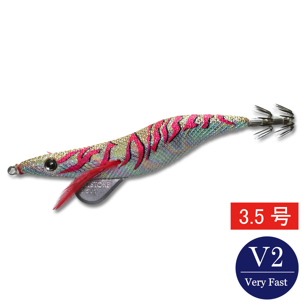 エギシャープ　3.5号V2（20g）　赤侍ゴールドキング