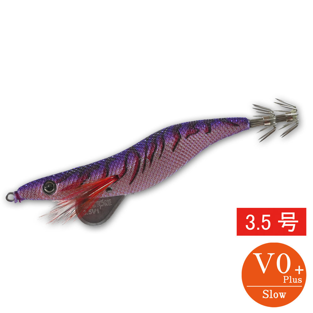 エギシャープ　3.5号V0+　(16g)　赤侍メテオグローパープル