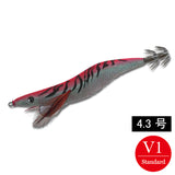 エギシャープα　4.3号V1　(24g)　赤侍メテオグローレッド