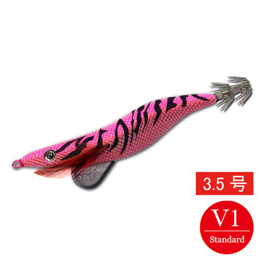 エギシャープ　3.5号V1　(17g)　赤侍ピーチタイガー