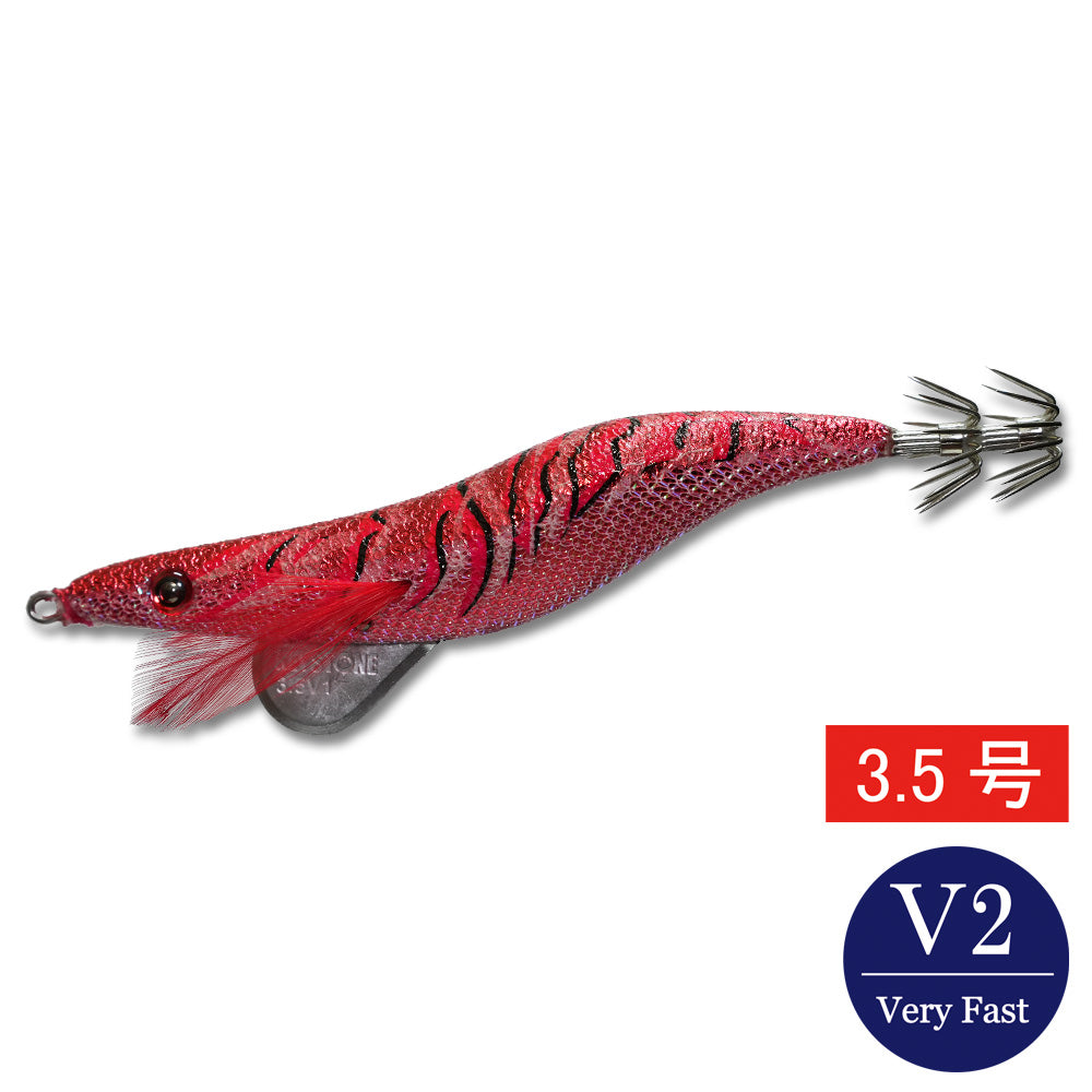 エギシャープ　3.5号V2（20g）　赤侍レッドキング