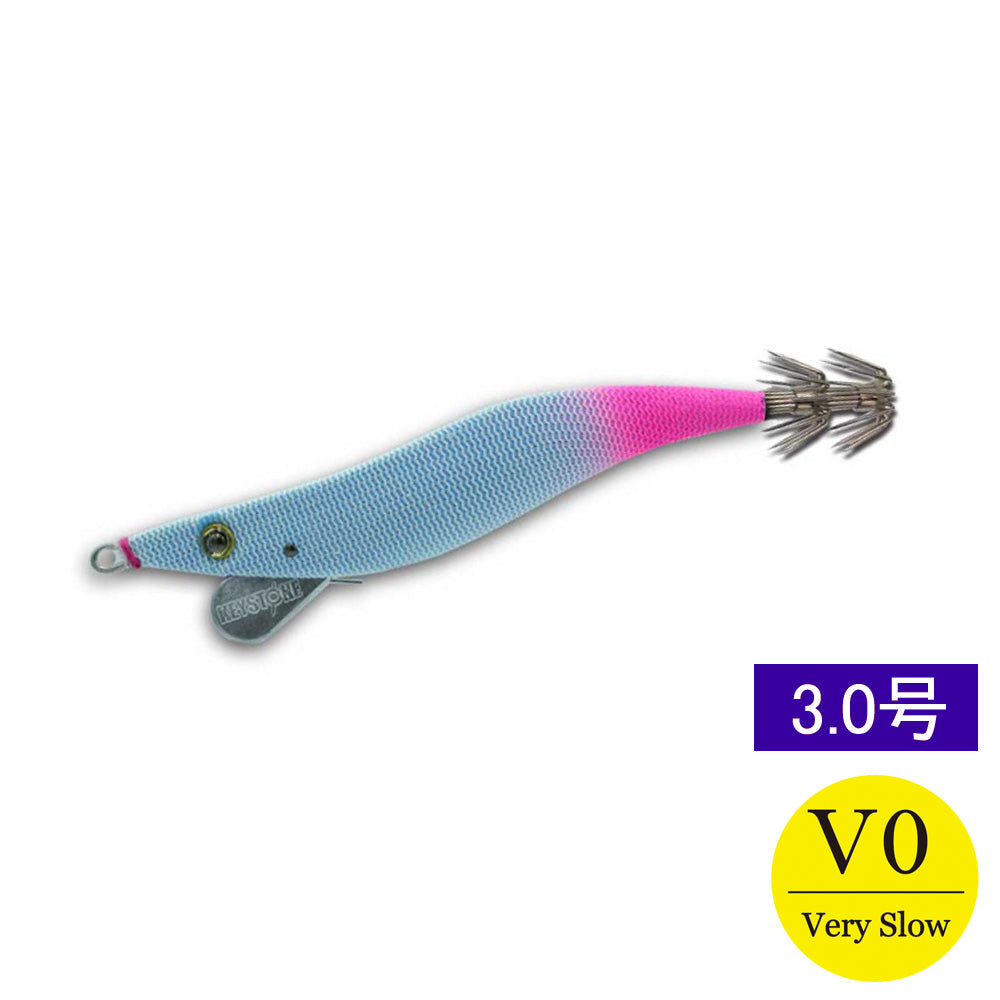 【邪道エギ】早福型 邪道編　3.0号V0(11g)　ブルーグローピンク