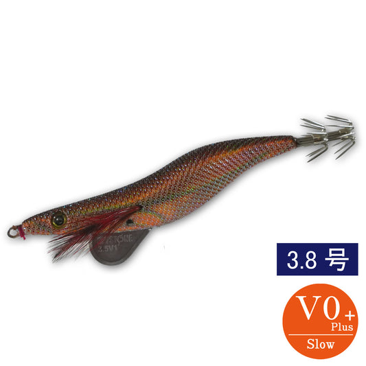 エギシャープ　3.8号V0+　(18g)　デイロックブラウン