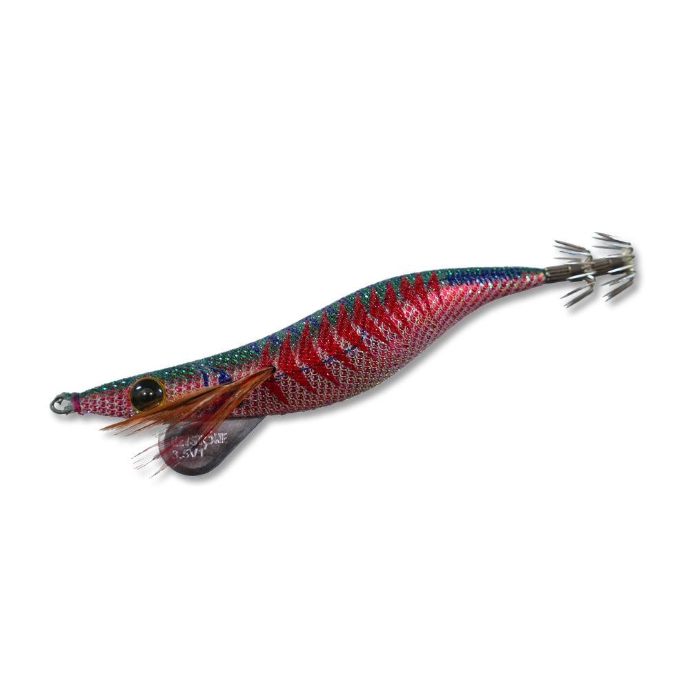 モンローエギⅢ　3.5号V1　(19g)　レッド鯖グリーン