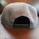 keystone logo flat cap gray/black black logo